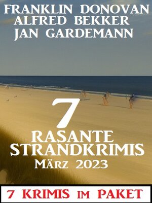 cover image of 7 Rasante Strandkrimis März 2023